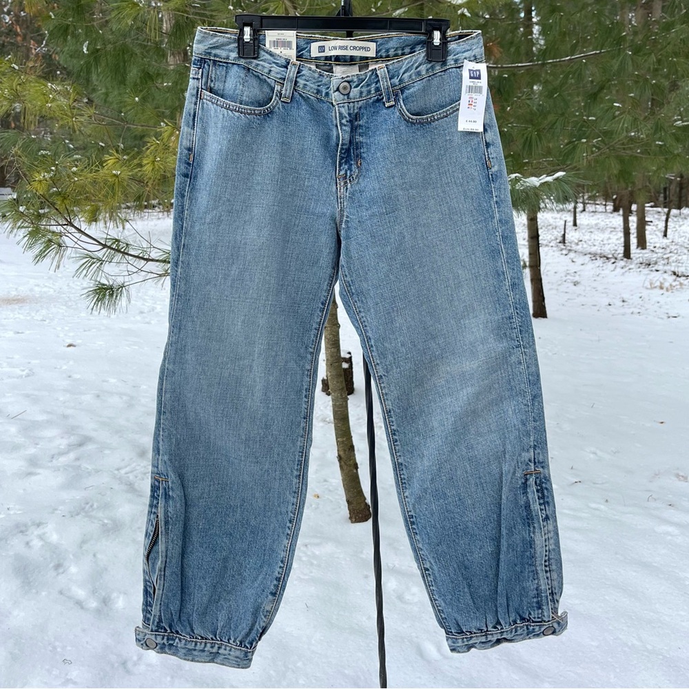 2010 Gap Low-Rise Cropped Jeans Women’s Size 10 NWT Classic Basics